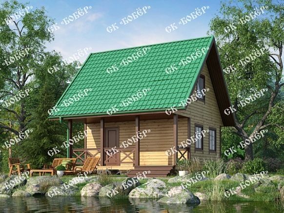 Дом из бруса 6х6
