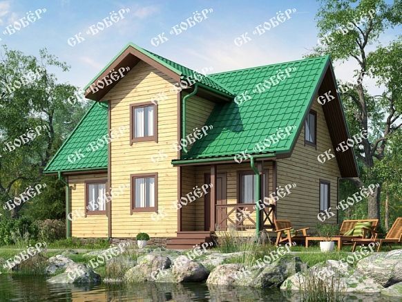 Дом из бруса 7х9